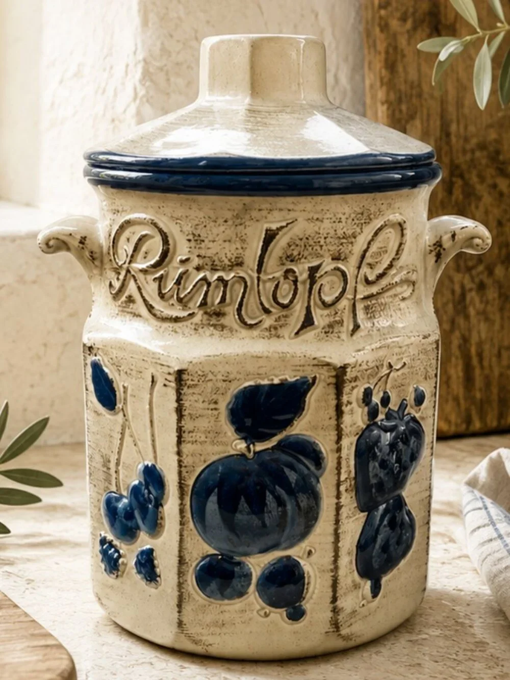 Rumtopf vintage stamped